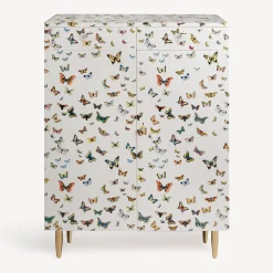Cabinets<Fornasetti Cabinet Farfalle Multicolour