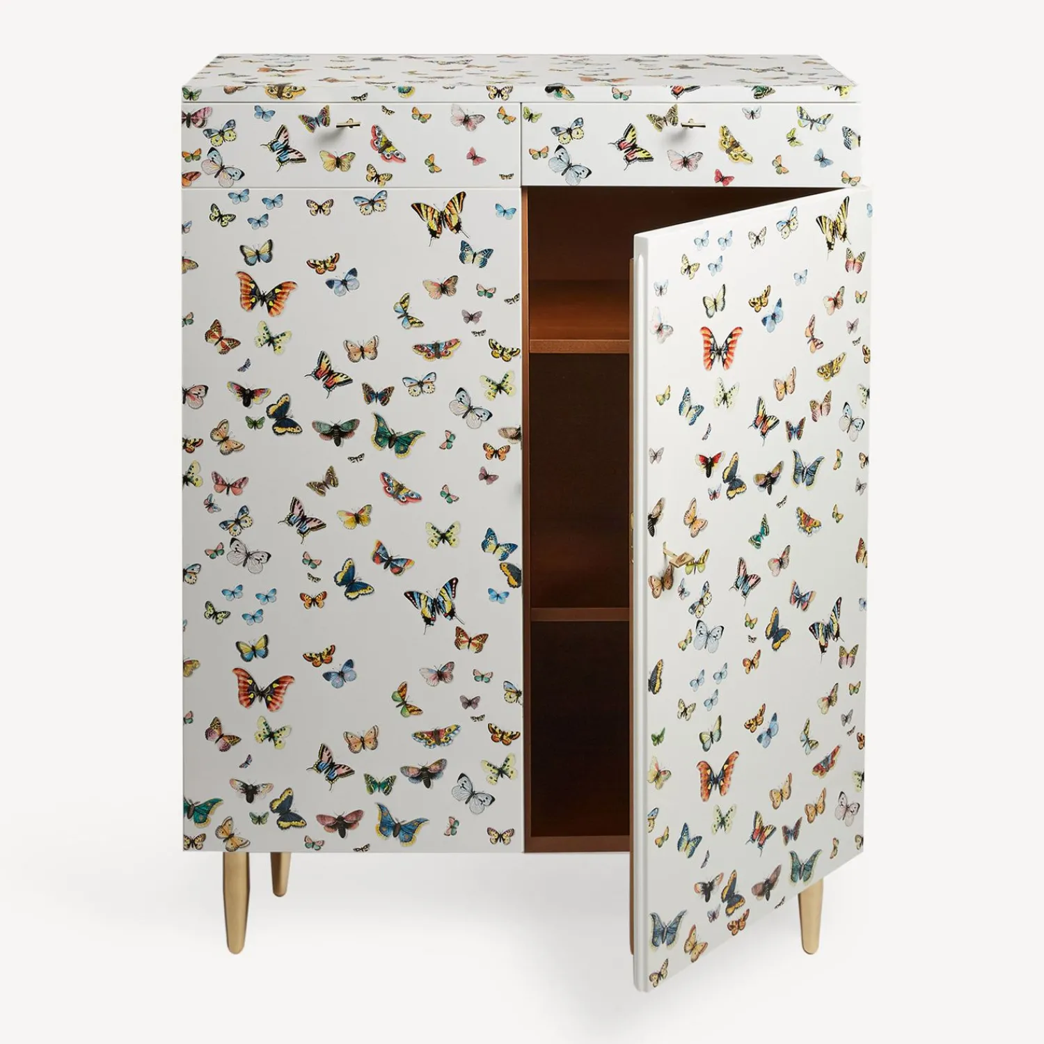 Cabinets<Fornasetti Cabinet Farfalle Multicolour