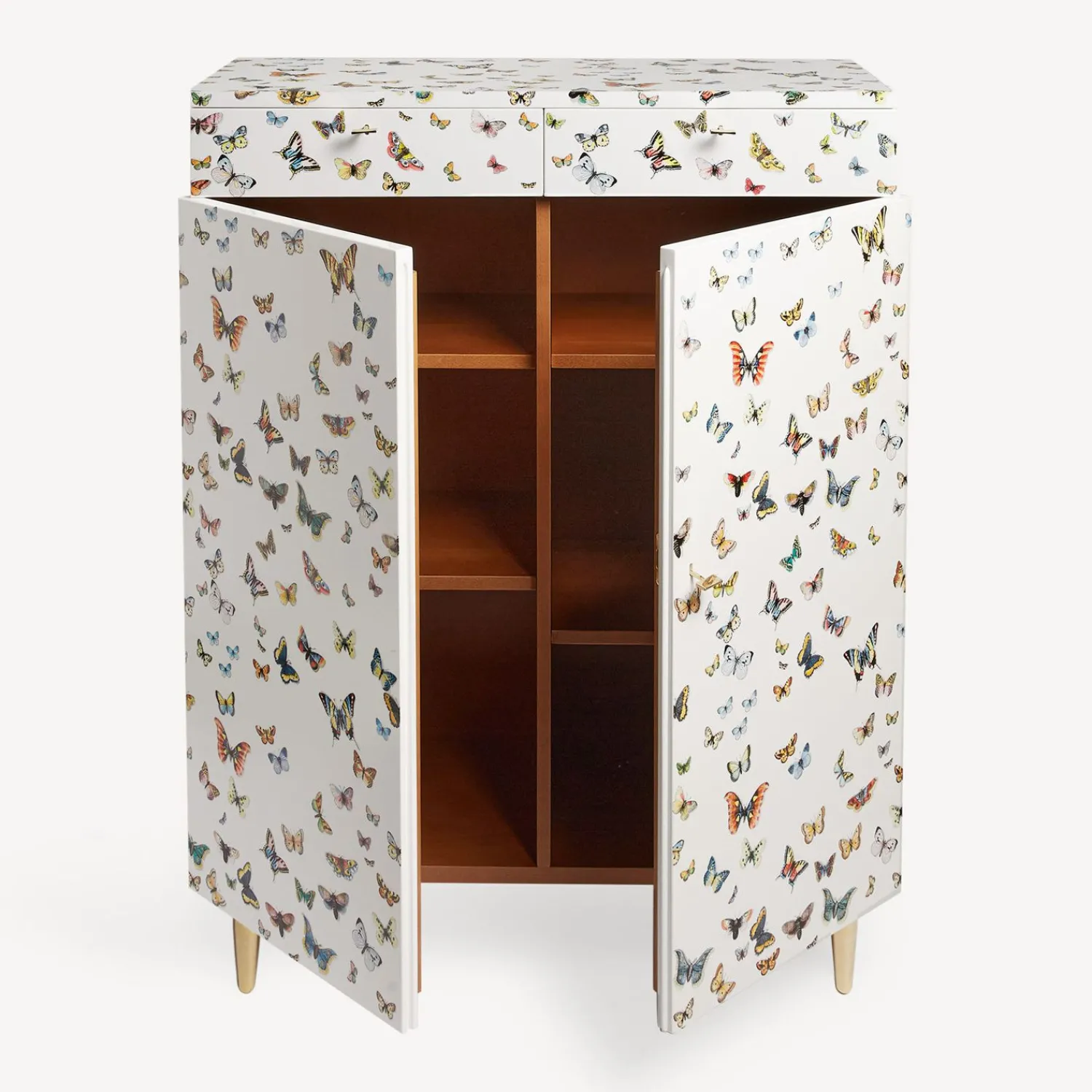 Cabinets<Fornasetti Cabinet Farfalle Multicolour