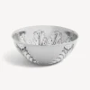 Appetizer Sets And Centrepieces<Fornasetti Centrepiece Rosone N.6 White/Black/Platinum