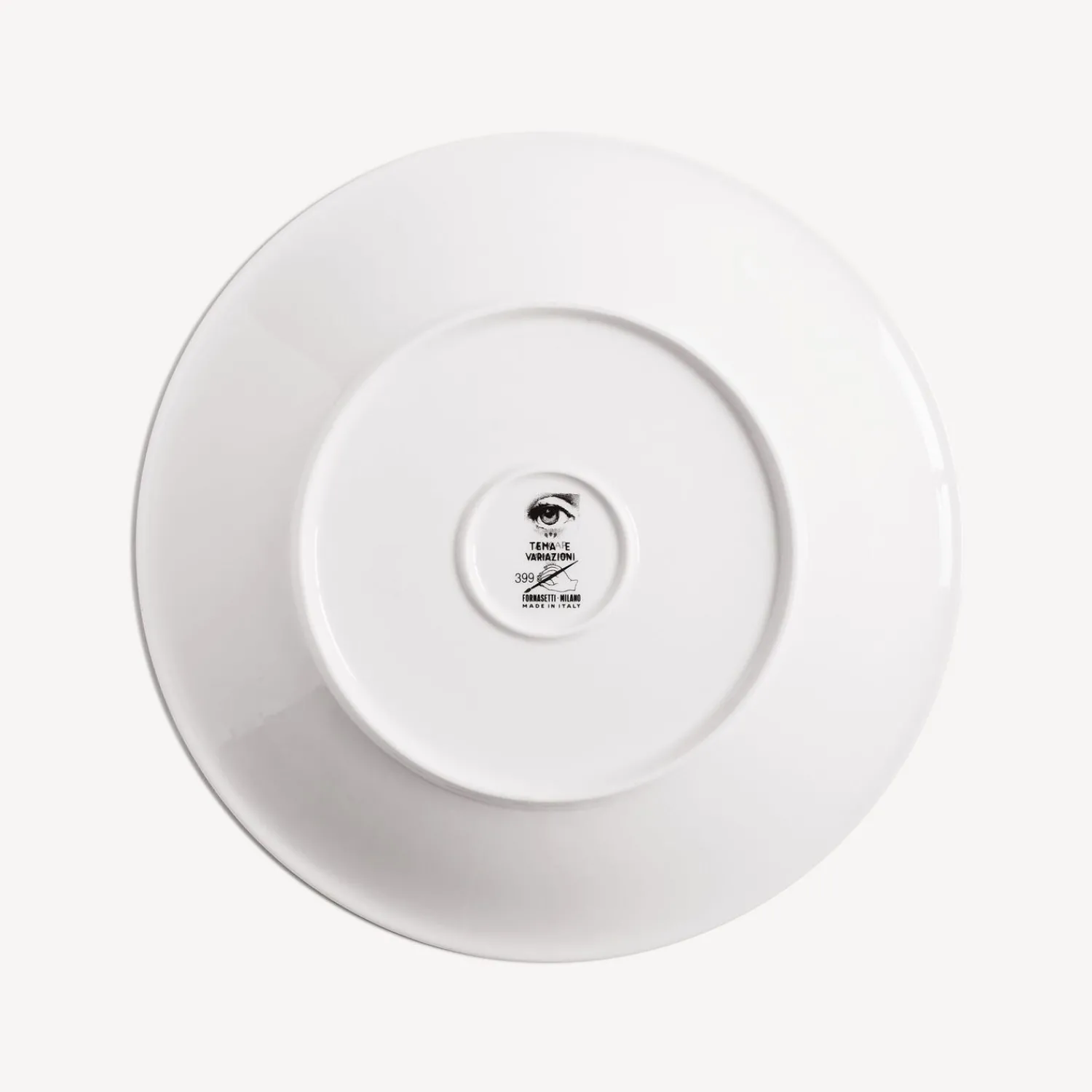 Appetizer Sets And Centrepieces<Fornasetti Centrepiece Tema E Variazioni N.399 White/Black/Gold