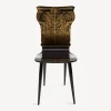 Chairs<Fornasetti Chair Capitello Corinzio Gold/Black