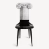 Chairs<Fornasetti Chair Capitello Jonico White/Black