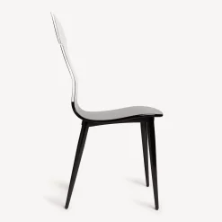Chairs<Fornasetti Chair Capitello Jonico White/Black