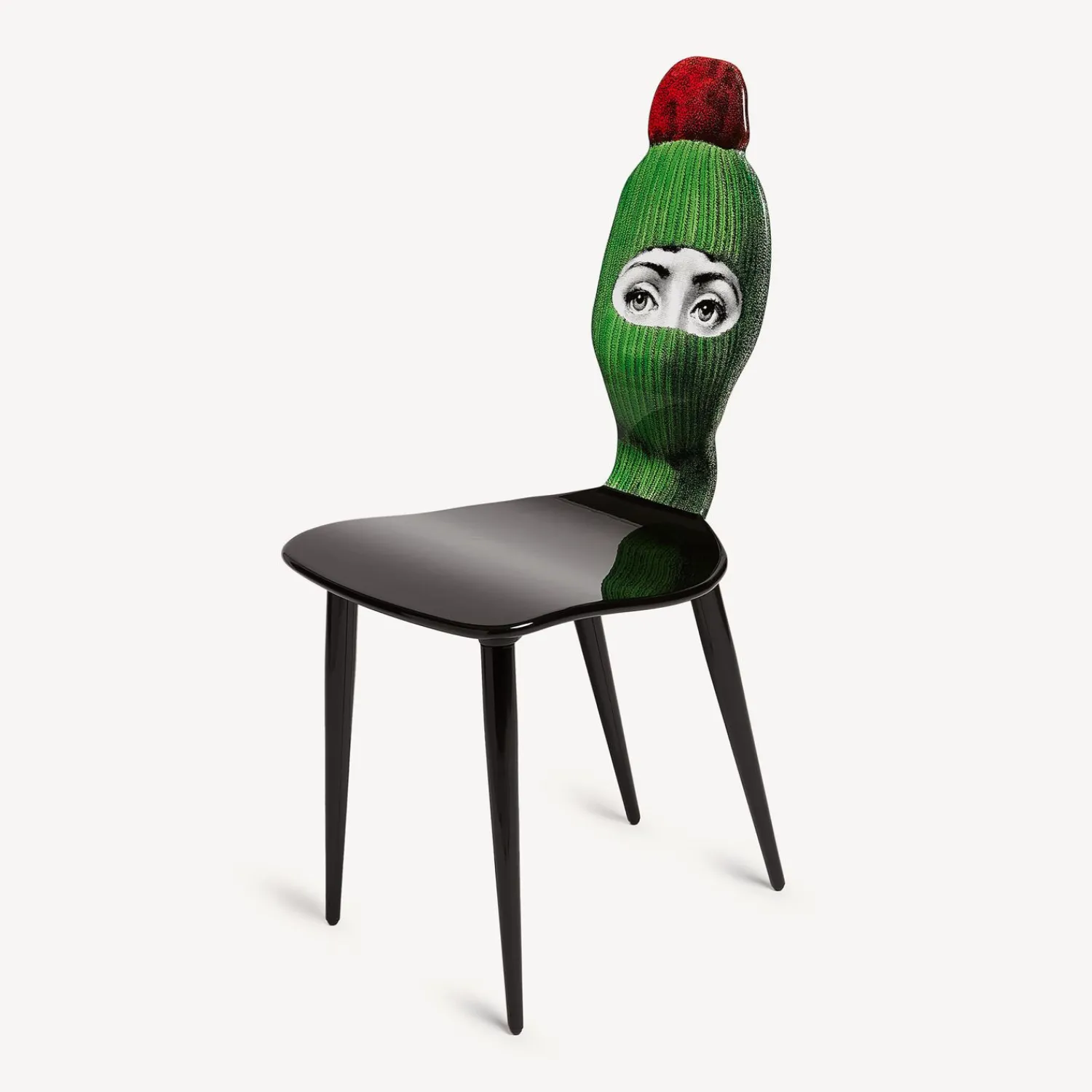 Chairs<Fornasetti Chair Lux Gstaad Green/Red/Black
