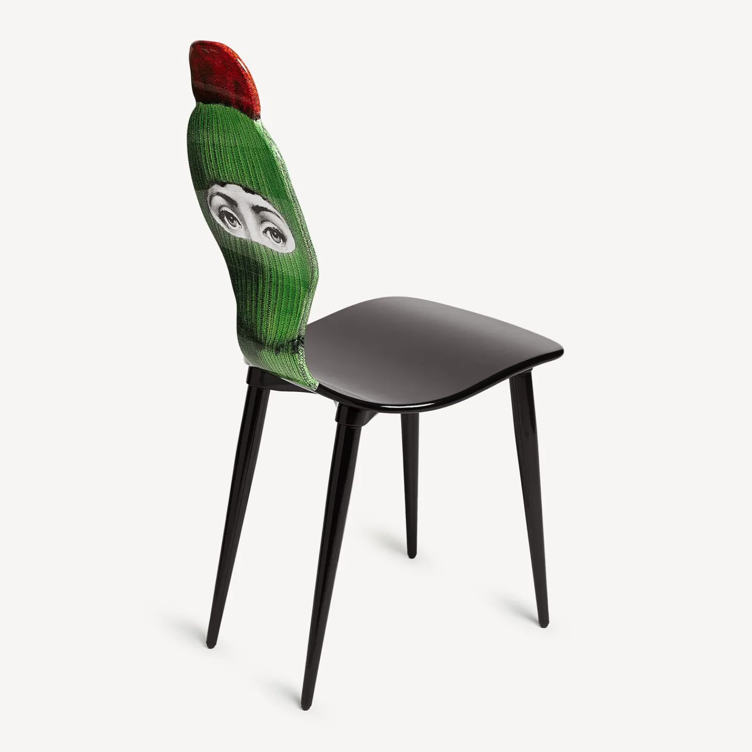 Chairs<Fornasetti Chair Lux Gstaad Green/Red/Black