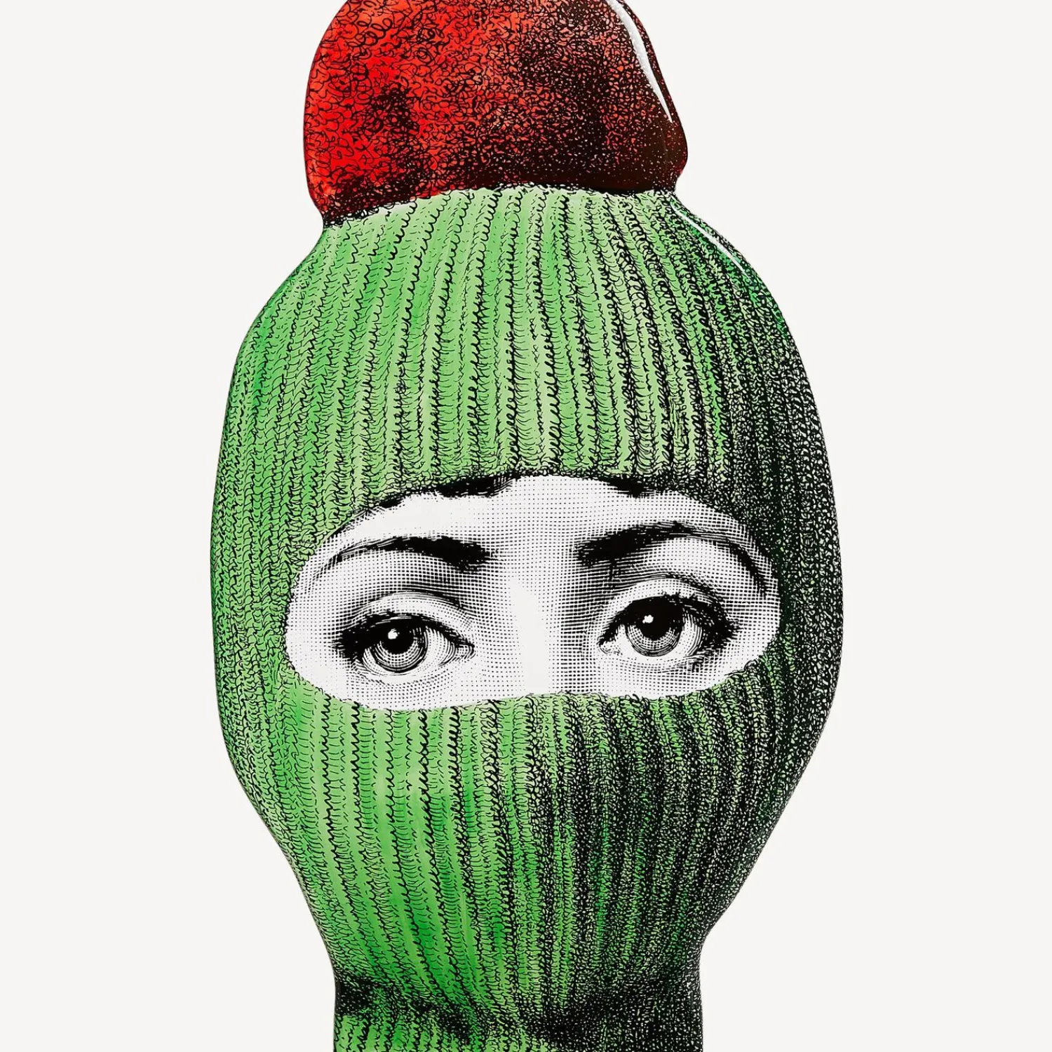 Chairs<Fornasetti Chair Lux Gstaad Green/Red/Black