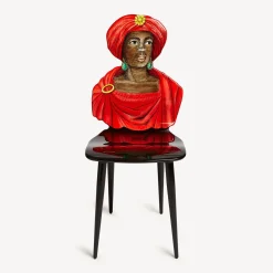 Chairs<Fornasetti Chair Moro Multicolour