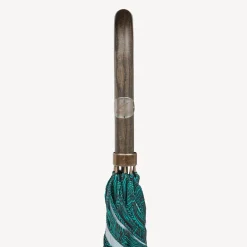 Umbrellas<Fornasetti Classic Umbrella Serratura Su Malachite Green/Black