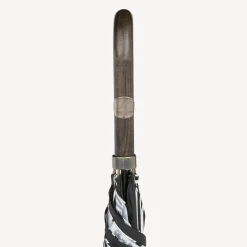 Umbrellas<Fornasetti Classic Umbrella Soli A Ventaglio White/Black
