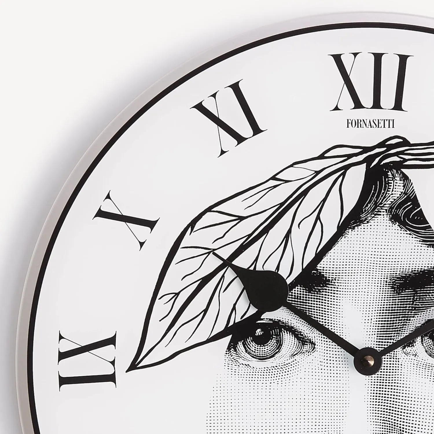 Wall Clocks<Fornasetti Clock Tema E Variazioni N. 24 White/Black