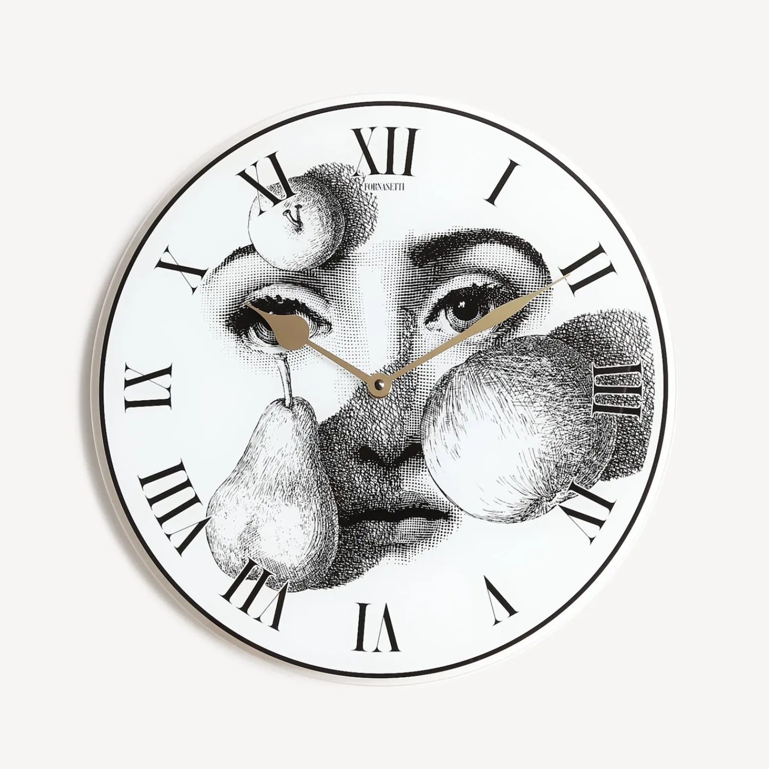 Wall Clocks<Fornasetti Clock Tema E Variazioni N. 218 White/Black