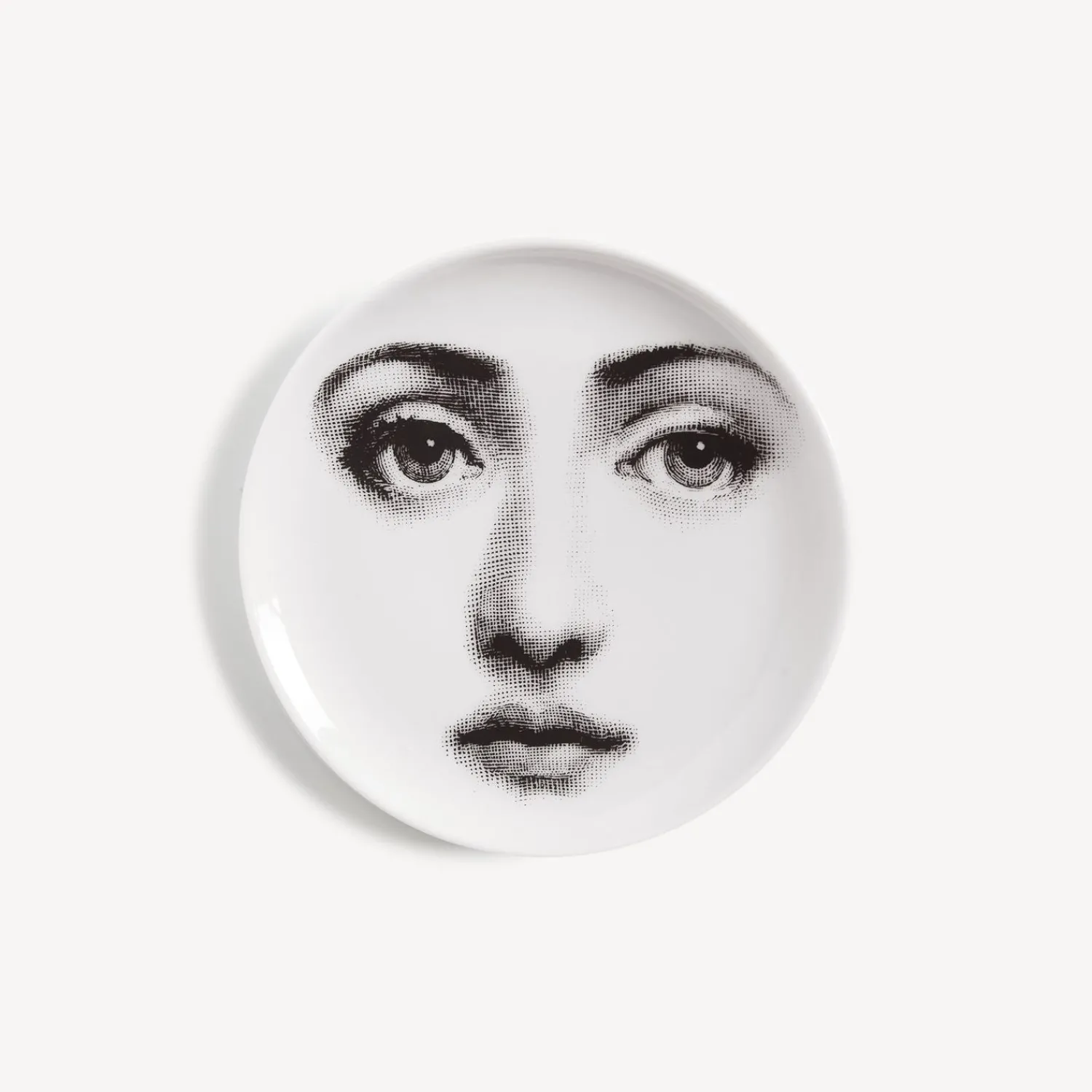Glasses And Coasters<Fornasetti Coaster Tema E Variazioni N.6 White/Black