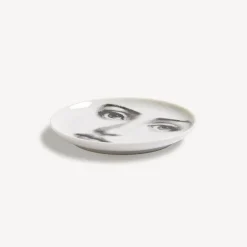 Glasses And Coasters<Fornasetti Coaster Tema E Variazioni N.6 White/Black