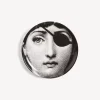 Glasses And Coasters<Fornasetti Coaster Tema E Variazioni N.8 White/Black