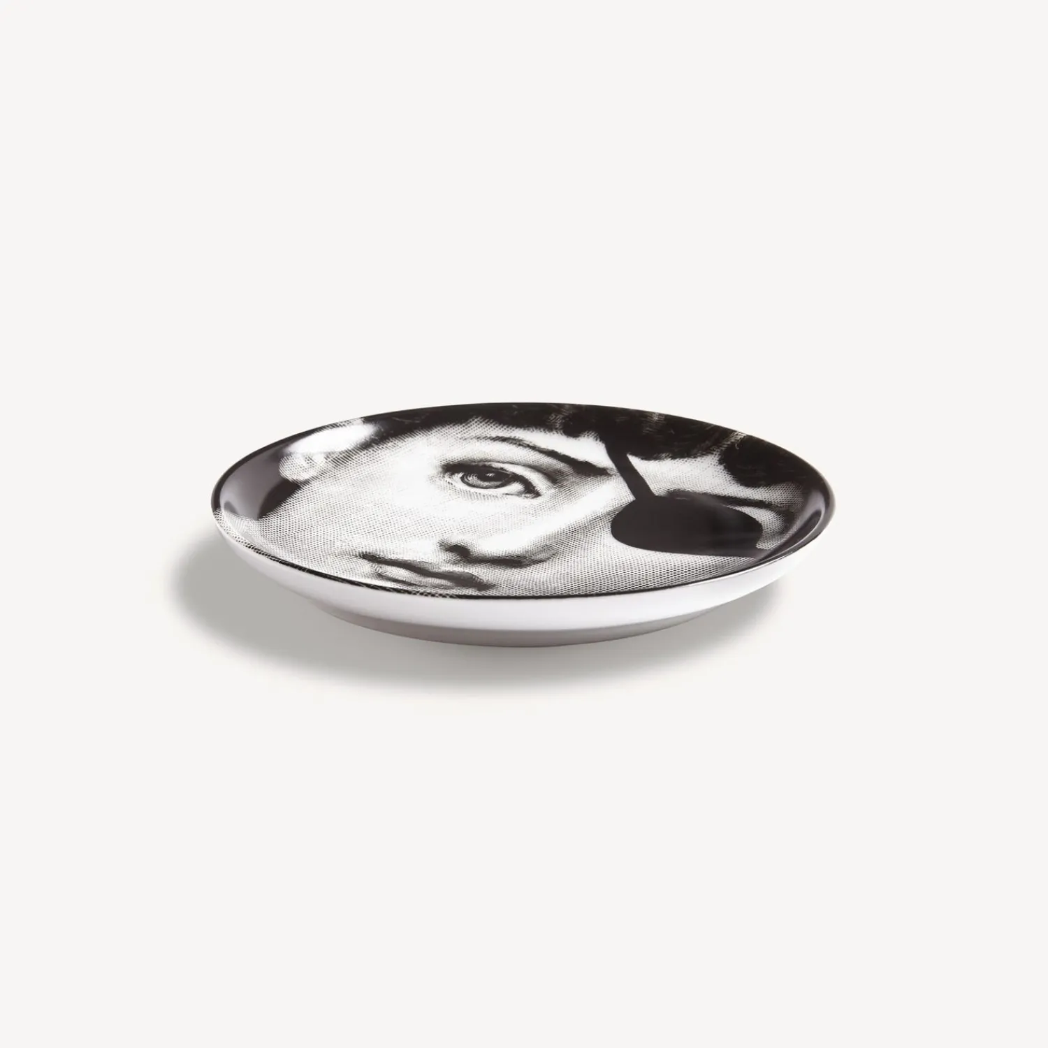 Glasses And Coasters<Fornasetti Coaster Tema E Variazioni N.8 White/Black