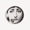 Glasses And Coasters<Fornasetti Coaster Tema E Variazioni N.137 White/Black