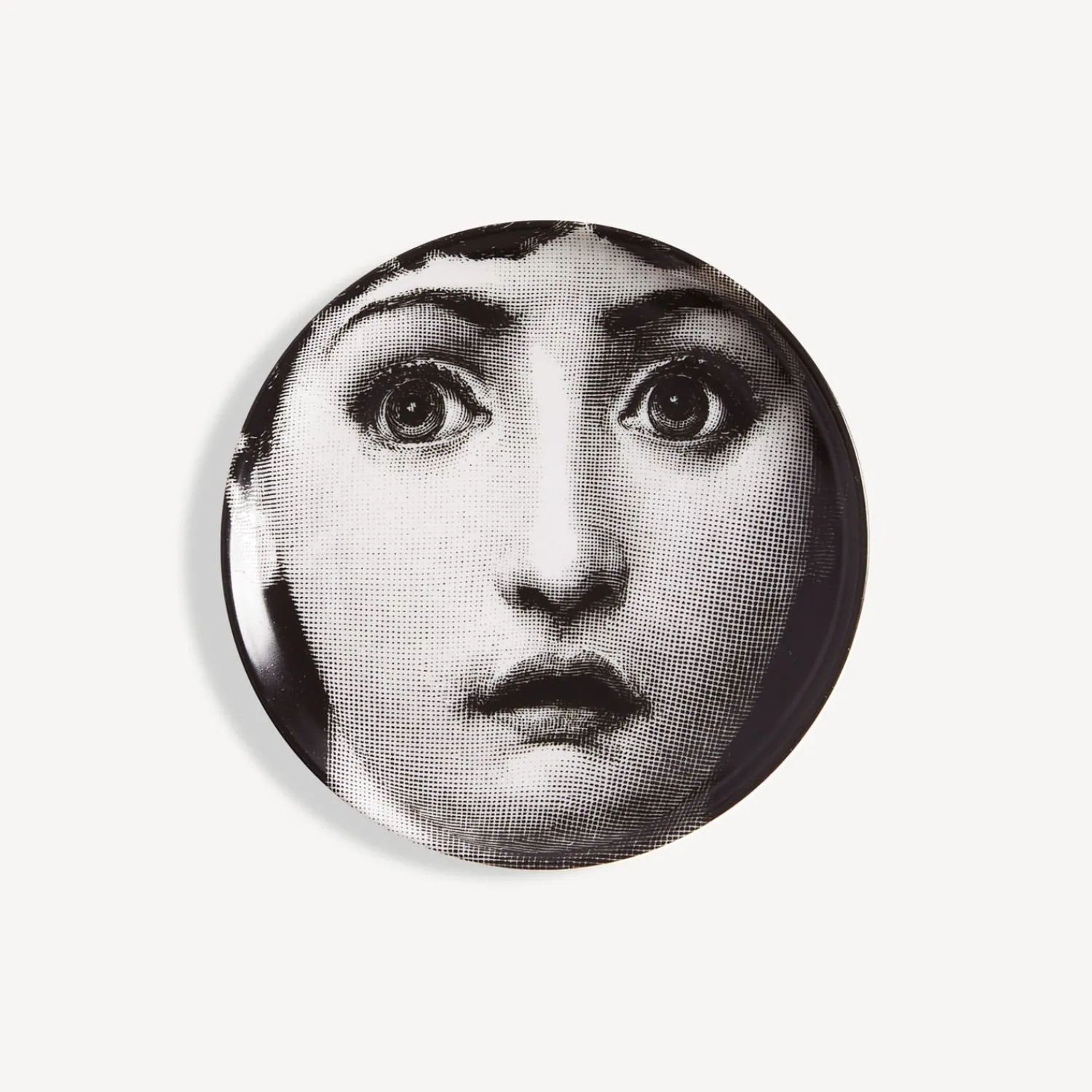 Glasses And Coasters<Fornasetti Coaster Tema E Variazioni N.237 White/Black