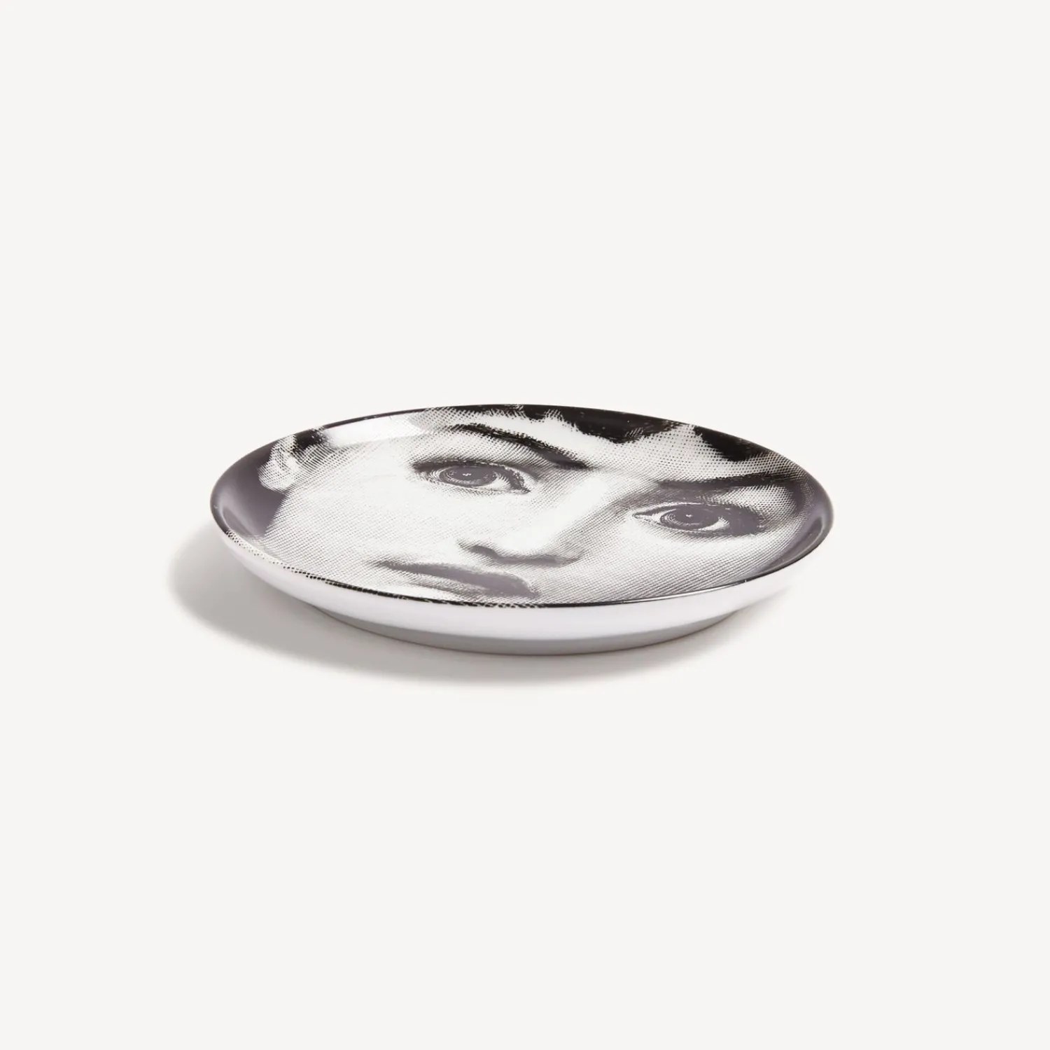 Glasses And Coasters<Fornasetti Coaster Tema E Variazioni N.237 White/Black