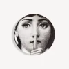Glasses And Coasters<Fornasetti Coaster Tema E Variazioni N.334 White/Black