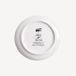 Glasses And Coasters<Fornasetti Coaster Tema E Variazioni N.334 White/Black