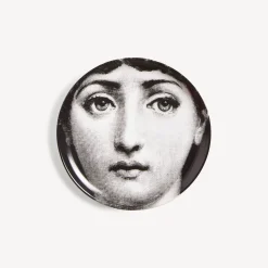 Glasses And Coasters<Fornasetti Coaster Tema E Variazioni N.1 White/Black