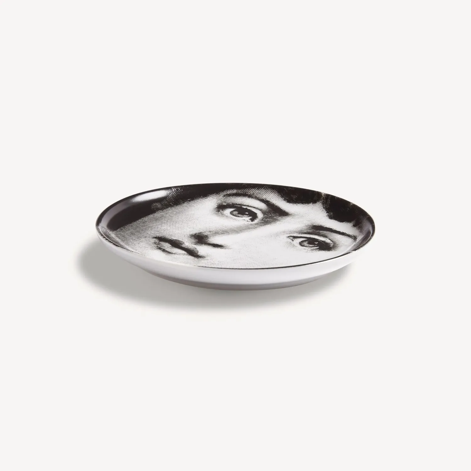 Glasses And Coasters<Fornasetti Coaster Tema E Variazioni N.1 White/Black