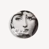 Glasses And Coasters<Fornasetti Coaster Tema E Variazioni N.139 White/Black