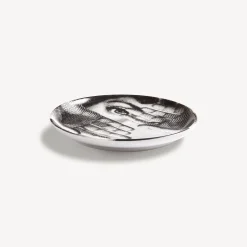 Glasses And Coasters<Fornasetti Coaster Tema E Variazioni N.154 White/Black