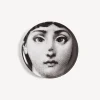 Glasses And Coasters<Fornasetti Coaster Tema E Variazioni N.363 White/Black