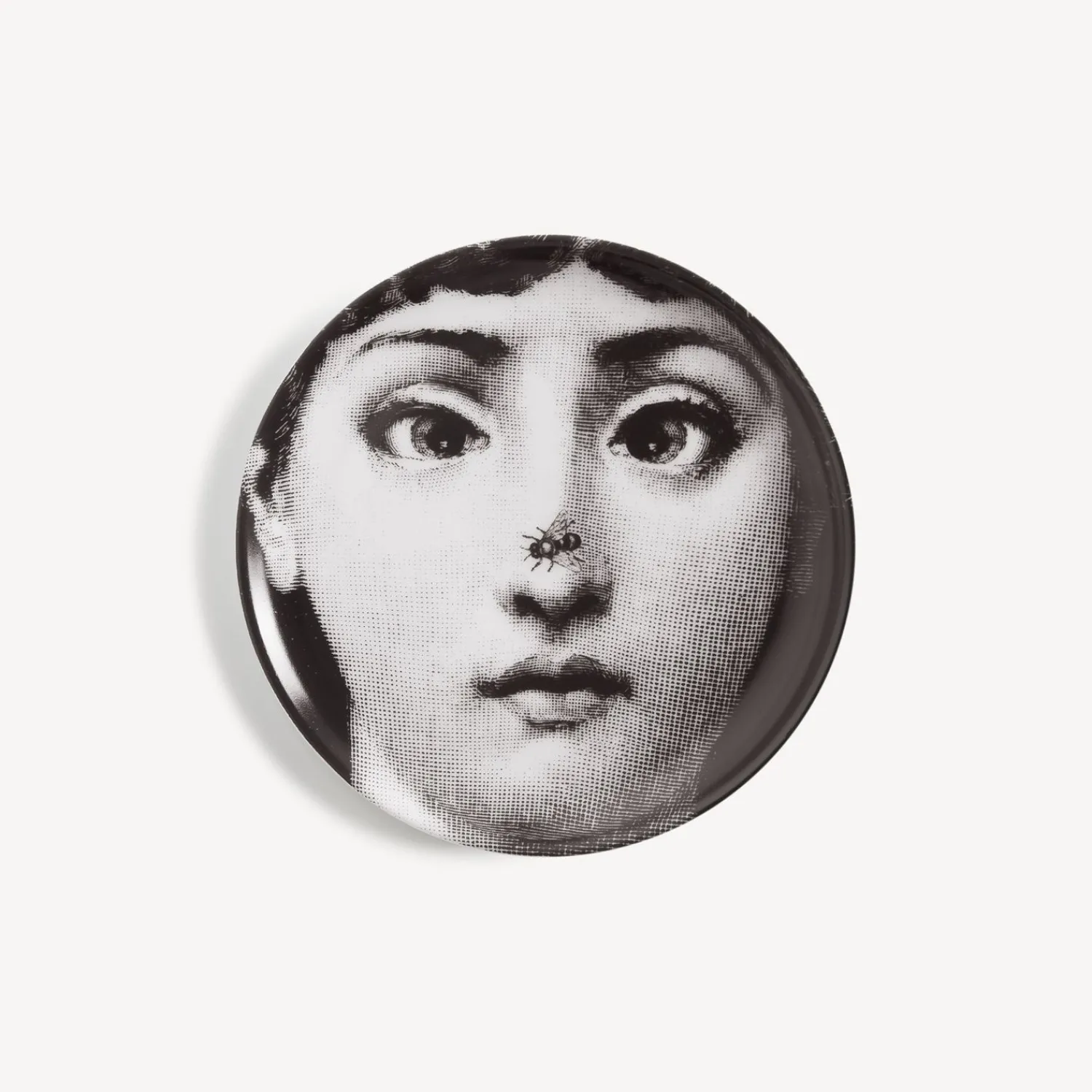 Glasses And Coasters<Fornasetti Coaster Tema E Variazioni N.363 White/Black