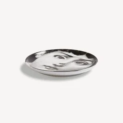 Glasses And Coasters<Fornasetti Coaster Tema E Variazioni N.363 White/Black