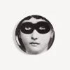 Glasses And Coasters<Fornasetti Coaster Tema E Variazioni N.22 White/Black