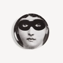 Glasses And Coasters<Fornasetti Coaster Tema E Variazioni N.22 White/Black