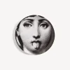 Glasses And Coasters<Fornasetti Coaster Tema E Variazioni N.82 White/Black