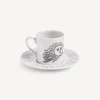 Tea And Coffee Sets<Fornasetti Coffee Cup Solitario White/Black