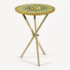 Tables<Fornasetti Coffee Table Sole Splendente Yellow/Black