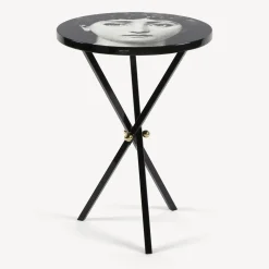 Tables<Fornasetti Coffee Table Tema E Variazioni N.1 White/Black
