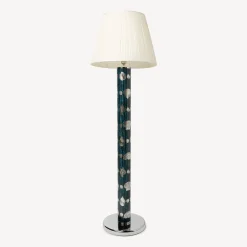 Lamps And Lampshades<Fornasetti Conical Lampshade In Pleated Fabric White