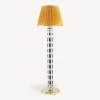 Lamps And Lampshades<Fornasetti Conical Lampshade In Pleated Fabric Yellow