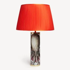 Lamps And Lampshades<Fornasetti Conical Pleated Lampshade Red