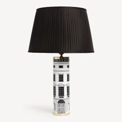 Lamps And Lampshades<Fornasetti Conical Pleated Lampshade Black