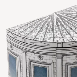 Storage Consoles<Fornasetti Console Architettura Celeste White/Black/Blue