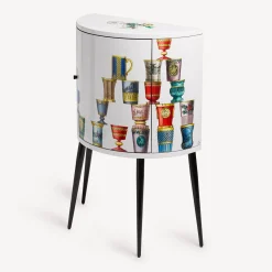 Storage Consoles<Fornasetti Console Bicchieri Di Boemia Multicolour