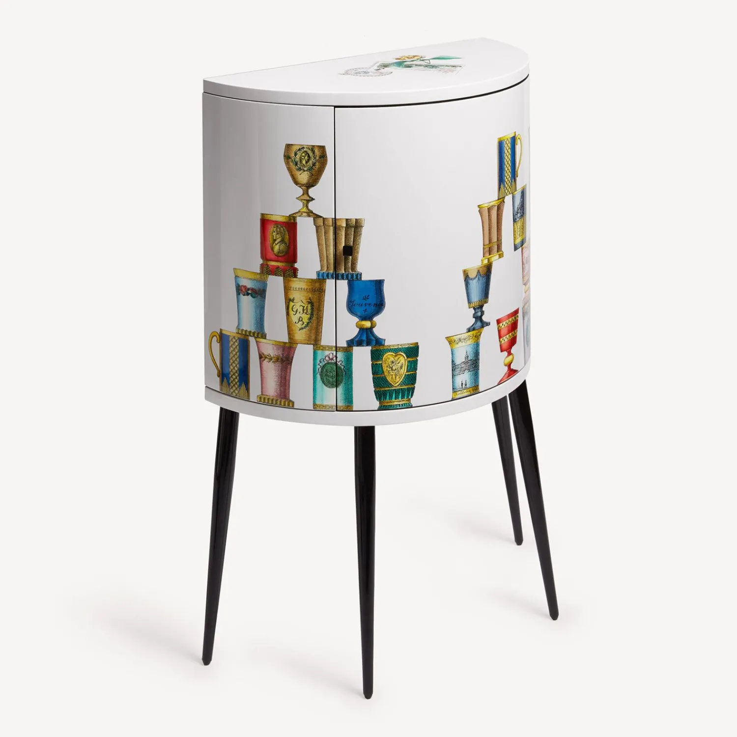 Storage Consoles<Fornasetti Console Bicchieri Di Boemia Multicolour
