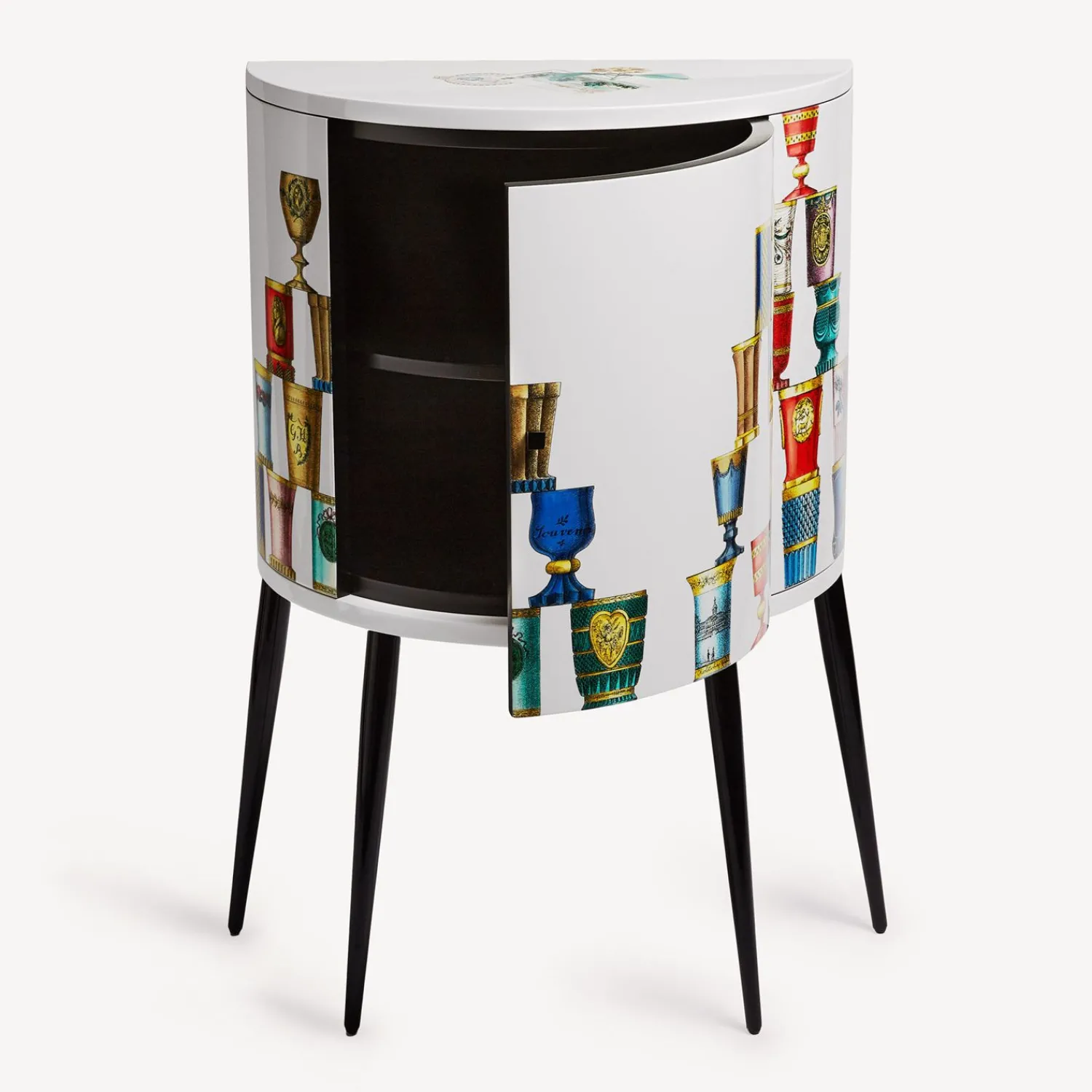 Storage Consoles<Fornasetti Console Bicchieri Di Boemia Multicolour