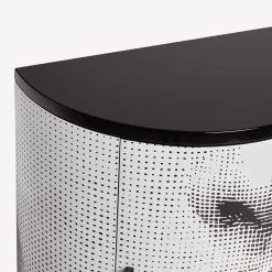Storage Consoles<Fornasetti Console Bocca White/Black/Red