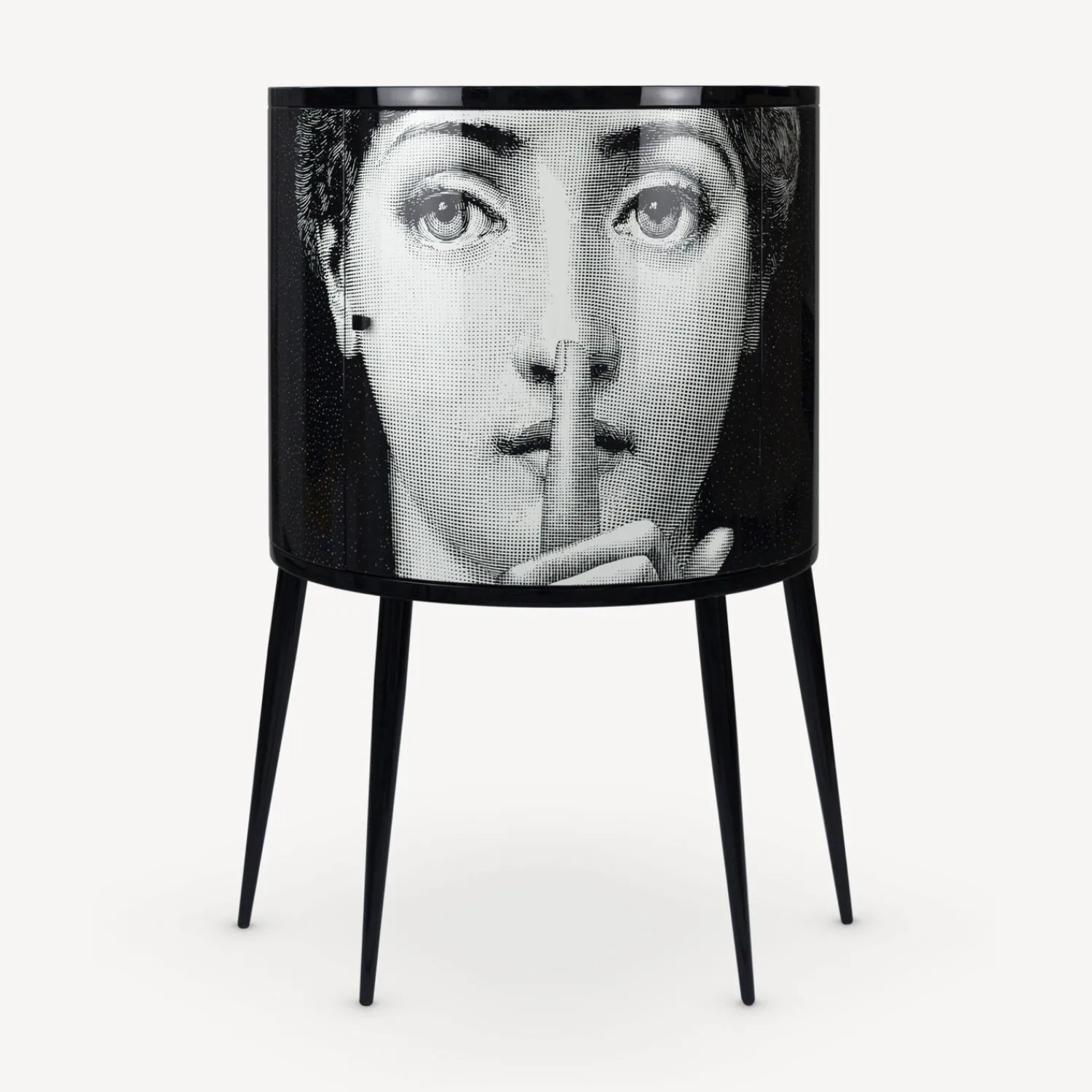 Storage Consoles<Fornasetti Console Silenzio White/Black