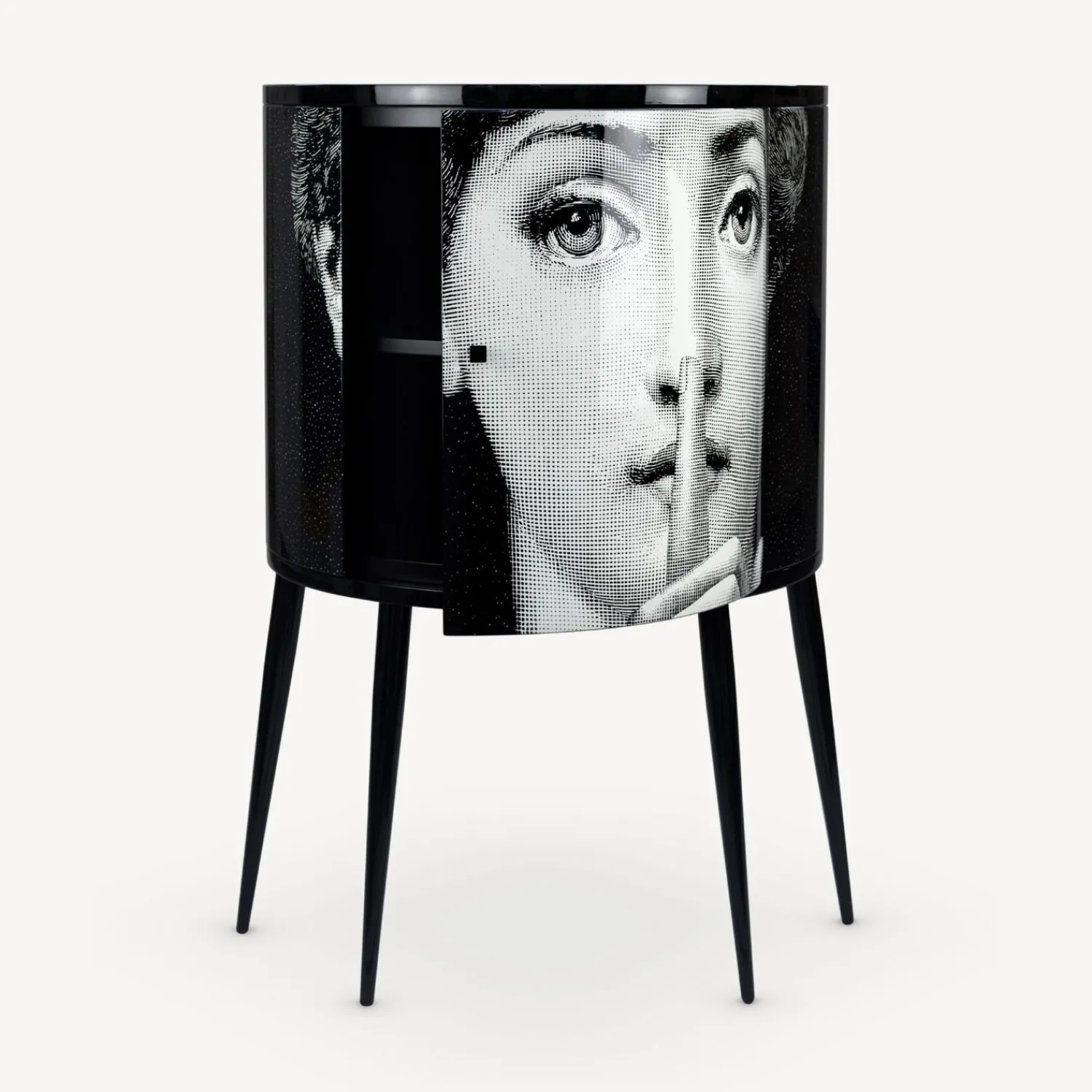 Storage Consoles<Fornasetti Console Silenzio White/Black