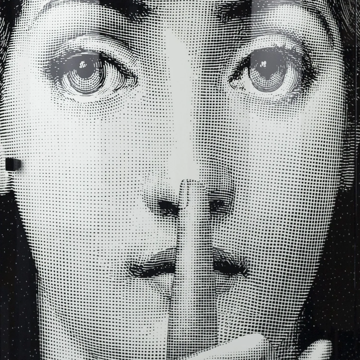 Storage Consoles<Fornasetti Console Silenzio White/Black